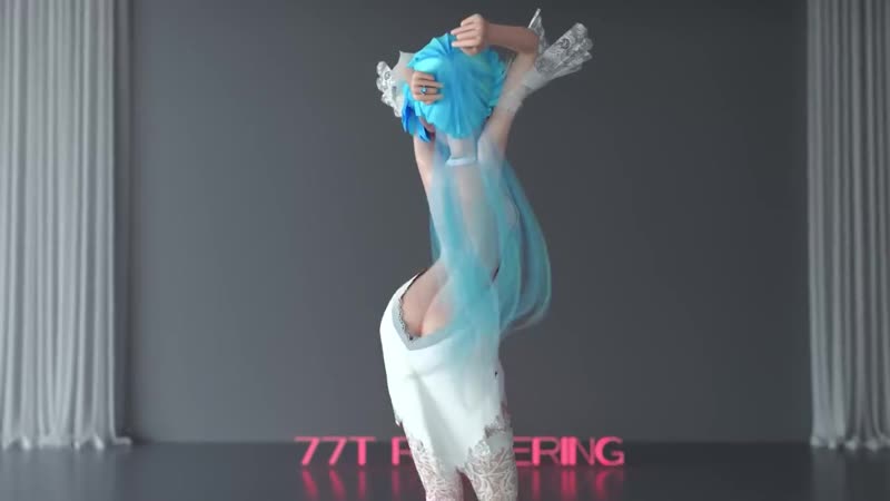 [77t rendering] 〓hip sway tiktok dance〓miku〓【mmd】