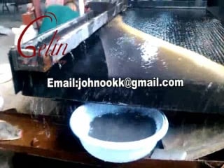 Gold separator shaking table