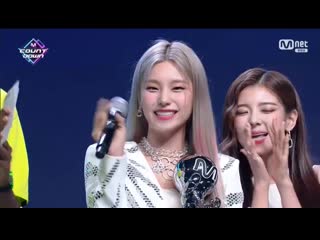 200903 itzy scores 3rd win for “not shy” @ m!countdown