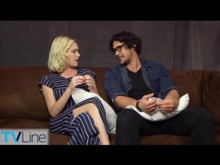Eliza tpornr bob morley on the 100 relationship, season 5 finale comic con 2018 tvline