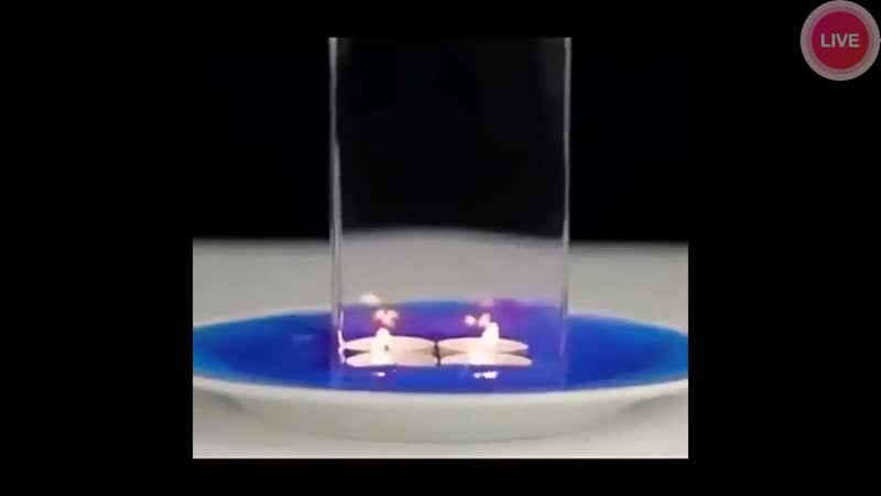 Свечки в стакане