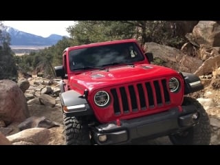 New jeep wrangler jlu rubicon attempts carnage canyon