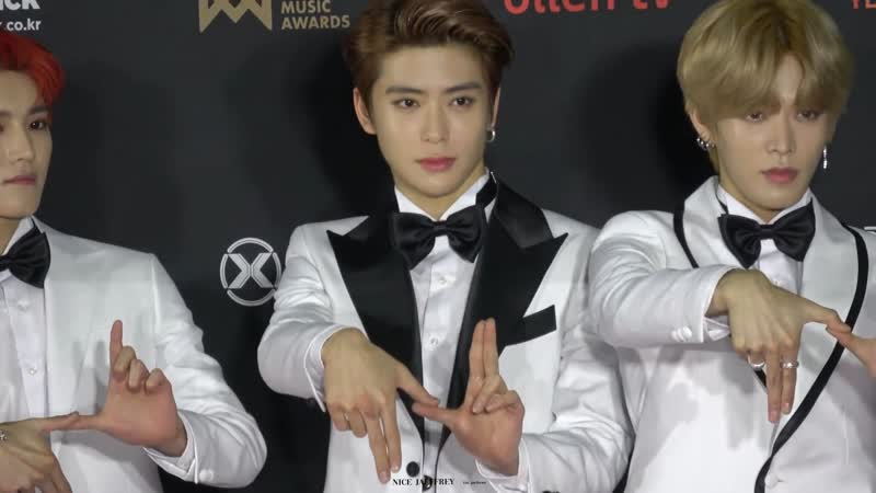 [fancam] 181220 red carpet (taeyong jaehyun fancam) @ kpma