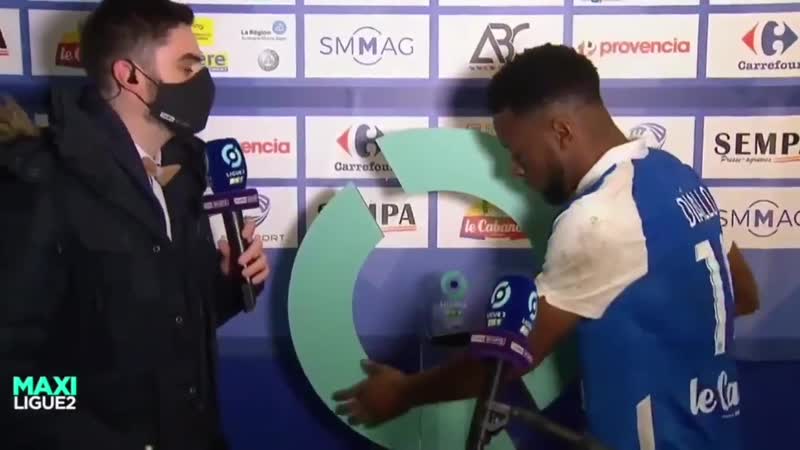 1хстаа мамаду диалло ("гренобль") получает приз