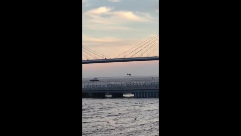 Пролетел под западным скоростным диаметром на вертолете без разрешения