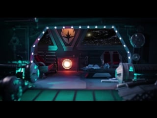 Guardians' spaceship fireside video in 4k
