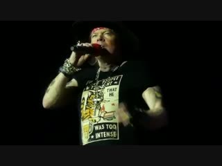 Guns n roses black hole sun taiwan taoyuan taipei baseball stadium 1117 2018