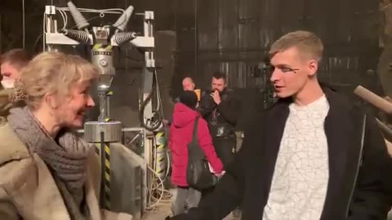 Костя давыдов, кристина казинская, сергей романович / "чернобыль" за кадром