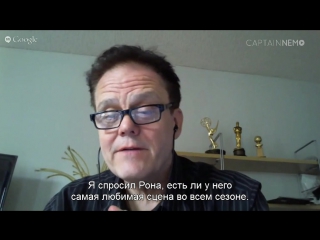 [rus sub] видео чат gold derby с сэмом хьюэном 06 06 2015 часть 6