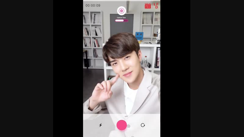 [video] 181206 sehun @ lottedutyfree instagram update