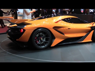 The apollo arrow from gumpert at 2016 geneva motor show automototv