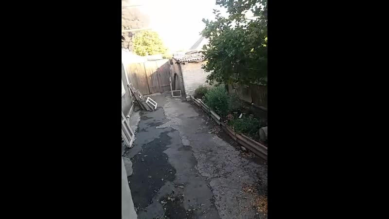 Донецк, пожар на складе боеприпасов