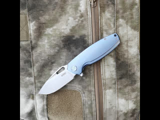 25% off kubey kb360d folding knife 14c28n steel ti handle