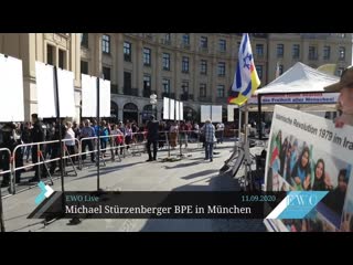 Bpe mit michael stürzenberger live aus münchen stachus