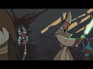 General grievous vs jedi (full scene)