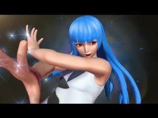 Трейлер костюмного обновления для персонажа "kula diamond" в игре kof xiv!