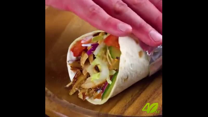 Усная и сочная пп шаурма