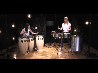 Meinl percussion studio session joannie labelle ellen mayer oiseau