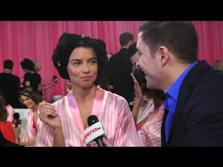 Adriana lima chats with arthur kade