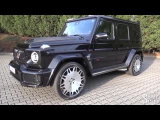 Brabus 700 g63 widestar обзор на фаршированный mercedes amg g wagon!