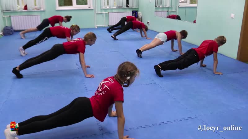 Активный досуг разминка с цирковой студией "мгновение"