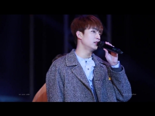 Fancam » 171216 | ansan yellow ribbon christmas gift concert | 거짓말이야