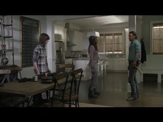 Twd 7x16 rick, carl and michonne (deleted scene)