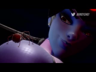 I replaced the spider in widowmaker's new highlight intro with torbjorn!