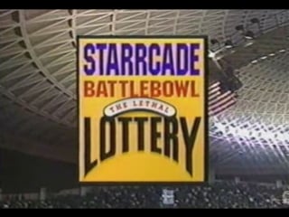 Wcw starrcade 1991 battlebowl / the lethal lottery cd1