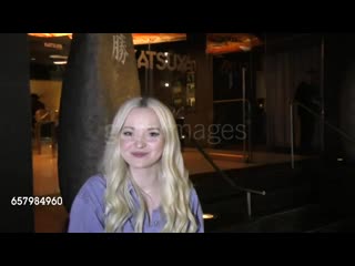 Dove cameron on her new music and the finale of ‘liv and maddie’ at katsuya hollywood at celebrity sightings in los angeles