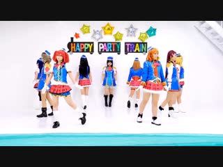 【ラ！サ！】happy party train【踊ってみた】 sm34308623