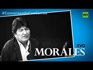 Evo morales, en 'conversando con correa'