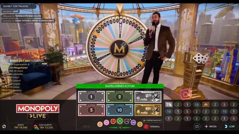 Casino sarayi monopoly l dört ayak üstüne düştük !