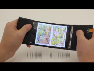 Reflex׃ revolutionary flexible smartphone allows users to feel the buzz by bending their apps