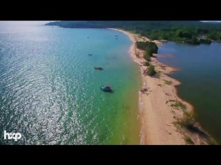 Vietnam phu quoc beaches by drone 4k