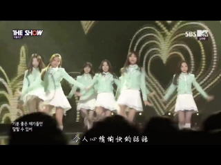 |141202| lovelyz the show debut stage «candy jelly love»