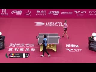 Bernadette szocs vs dina meshref 2020 ittf womens world cup highlights (group