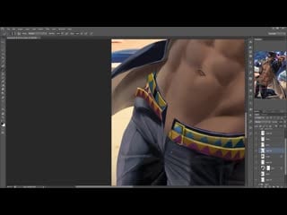 Sakimichan jotaro nsfw vid process