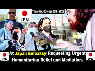 Pleading with japan embassy for help