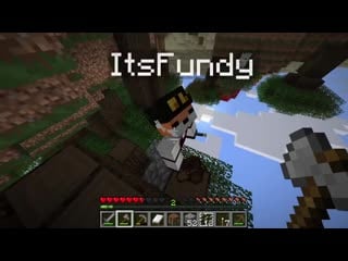 [wadzee] minecraft, but it's upside down! ft fundy