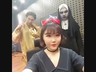 181026 volumeup891s ig update volume up just had a halloween party syeondi as kiki from kikis delivery service hweseung