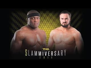 Lashley vs drew galloway (drew mcintyre) tna slammiversary (12 06 2016)