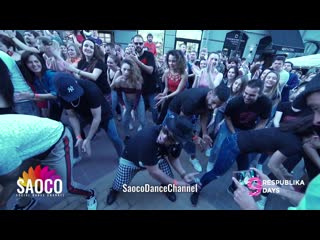 Yoannis tamayo animation dancing in soborny at open air of respublika days 9 (rostov on don/russia), sunday 05 05 2019