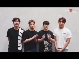 Ftislands congratulatory message for solo artist lee changgeng of hongyi entertainment, an entertainment company which is a prod