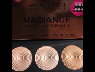 💫👸 шикарная палетка хайлайтеров makeup revolution «radiance» 💫👸