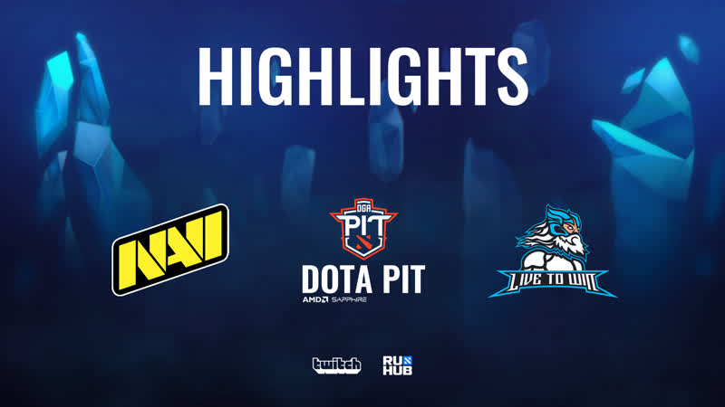 Natus vincere vs live to win | highlights | oga dota pit season 4