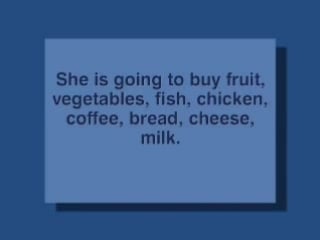 English bites shopping lists