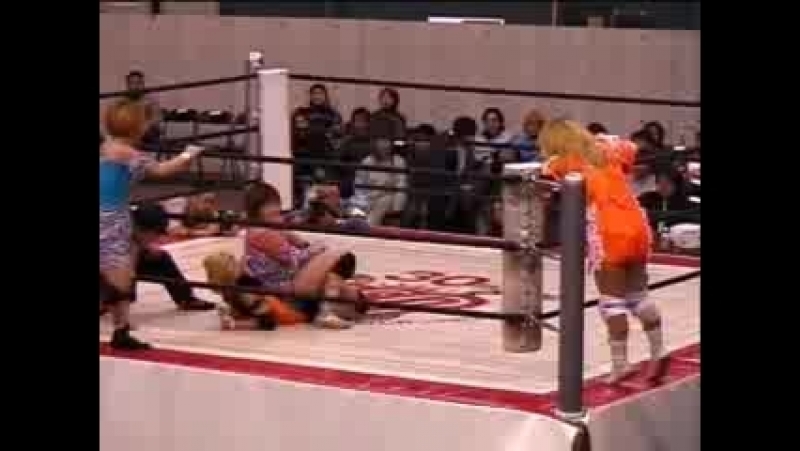 2 nanae takahashi, momoe nakanishi vs tomiko morii, miyuki