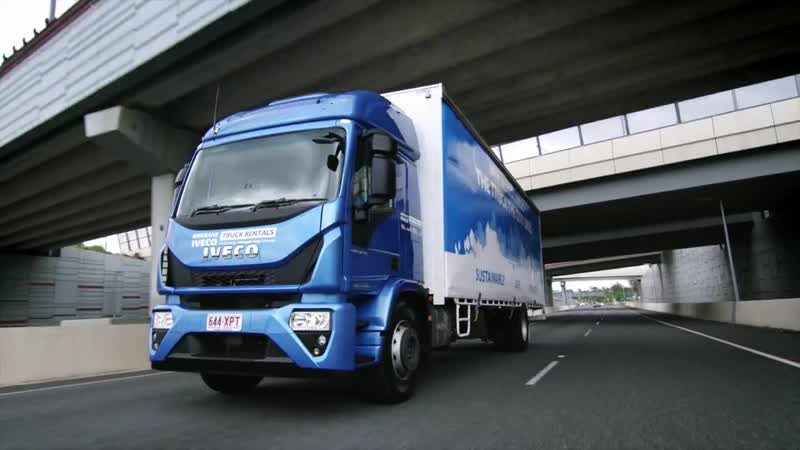 [iveco australia] the iveco eurocargo with jamie whincup