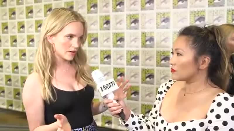 Tamzin merchant reveals more about her #carnivalrow character at #sdcc
